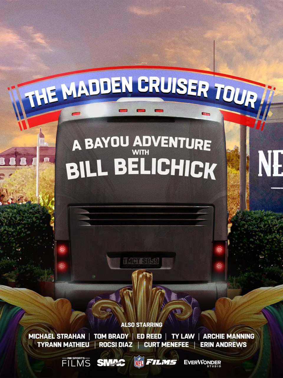Madden Cruiser巡回赛：与比尔·贝利奇克一起进行河口冒险