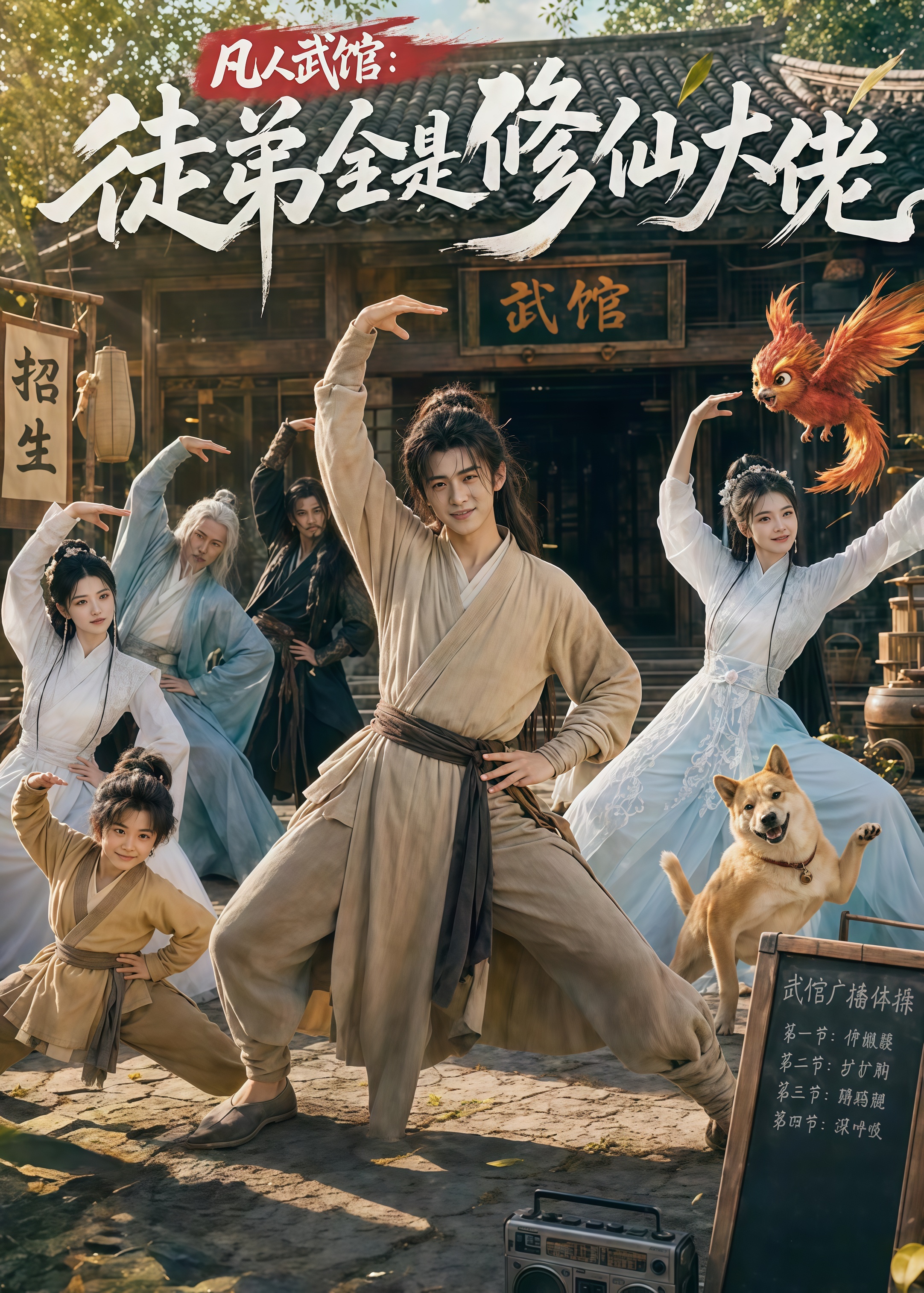凡人武馆：徒弟全是修仙大佬(全集)