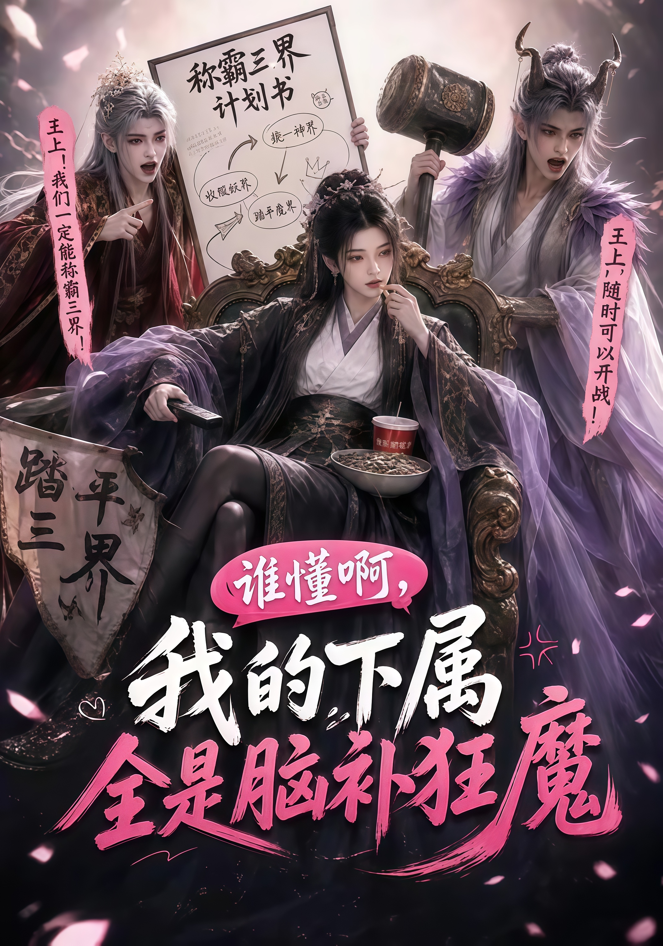 谁懂啊，我的下属全是脑补狂魔(全集)